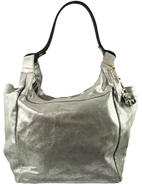 Anokhi | Cheyenne | Beuteltasche - schwarz metallic