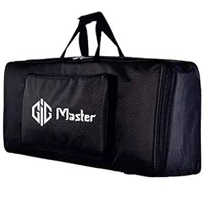 GIG Master Keyboard & Piano Case/Cover/Backpack For Novation Launchkey 49 MK 2 49-Note Keys Lightweight Bag with Front Pocket Black