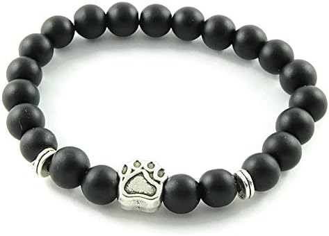 Bracelet 'DogLove' | Onyx pearl black mat | Gemstone Bracelet | Pearl bracelet | Energy bracelet | dog-jewelery | including chic jewelry packaging