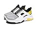Produktbild MISS&YG Männer Atmungsaktive Sneakers Leichte Sportliche Tennis-Wanderschuhe,Whiteyellow,44