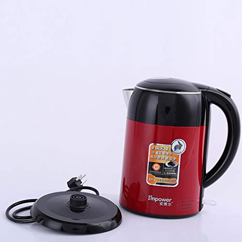 bouilloire lectrique en Acier Inoxydable Thermostat Intelligent Strix contrle la Protection de l'arrt Automatique et de la surchauffe pour Les Maisons, Les Bureaux et Autres lieux