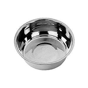 Nobby – Cuenco de acero inoxidable, diametro 25 cm, 2.5 L