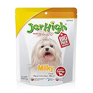 Jer High Chicken Milky Dog Treat - 420 g