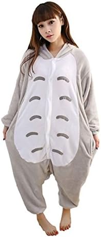 WOWcosplay Cosplay Romper Japan Anime Pikachu Pokemon Kigurumi Pajamas Hoodie Pyjamas Cosplay Onesie Costume,Totoro XL