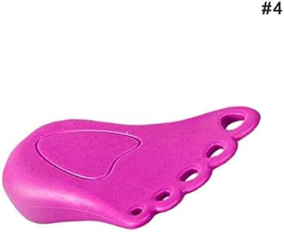 HAPPYQUDA Cute Foot Design Baby Safety Products Finger Pinch Guard Baby Finger Protectors Door Stopper Bottom Silicone Door Plug Block Purple