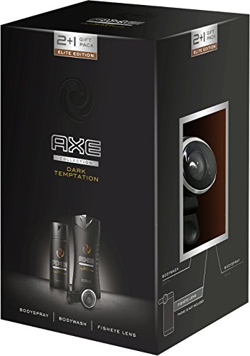 AXE Geschenkset Dark Temptation mit Fish Eye Kamera-Objektiv, 1er Pack (1 x 3 Stück) - 3