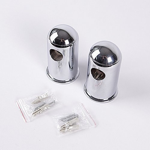 2x Wandhalterung für Wandstange Halterung Wandhalter Duscharmatur (2xHalt03)