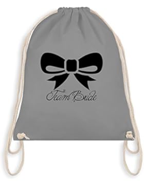 JGA Junggesellinnenabschied - Team Bride Schleife - Turnbeutel I Gym Bag