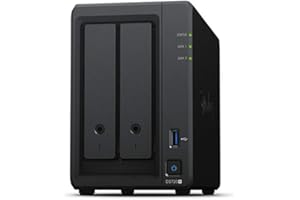 ‎SYNOLOGY Synology DS720+ 2-Bay Diskstation NAS (Intel Celeron J4125 2GB Ram 2xRJ-45 1GbE LAN-Port) Bundle mit 2 x 8TB Seagate IronWolf HDD (ST8000VN004-3CP101)