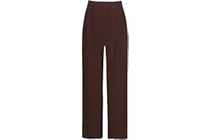 Crazy Fashion Womens Wide Leg Loose Baggy Fit Harem Culottes Flared Pants Elastic Waistband Ladies Plus Size Palazzo Summer Trousers for Women UK 8-26