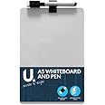 Martello U. Magnetic Write & Wipe A5 Whiteboard & Pen, (P2264)