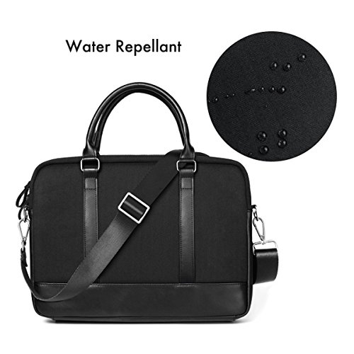 WIWU Tablet Tasche  15 -15 6 Zoll Schultertasche  Wasserdicht Leder Laptop Tasche Aktentasche Handtasche f  r Macbook Air Pro Retina Dell  Notebook H 