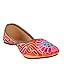 DFR Multicolour Thread Work Jutti -Orange & Purple FlowerColour-FW298 RS.348.00