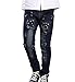 Tourwin New Chic Western Style Patch Rivet Pants Jeans For Boys