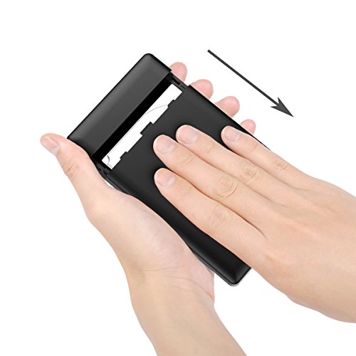 ORICO 6,3 cm USB 3.0 Festplatte Gehäuse Caddy für 6,3 cm SATA III Festplatte und SSD, UASP für SATA 6 Gbit/s (schwarz) - 5