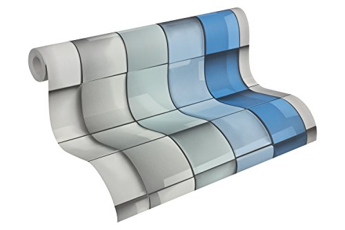 A.S. Creation Vlies Tapete Kollektion Move your Wall, blau, 960201 - 2