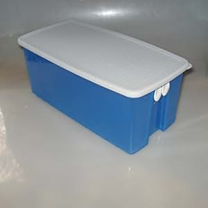 Tupperware(c) PrimaKlima, Großer rechteckiger Behälter 3,6l Deckelfarbe