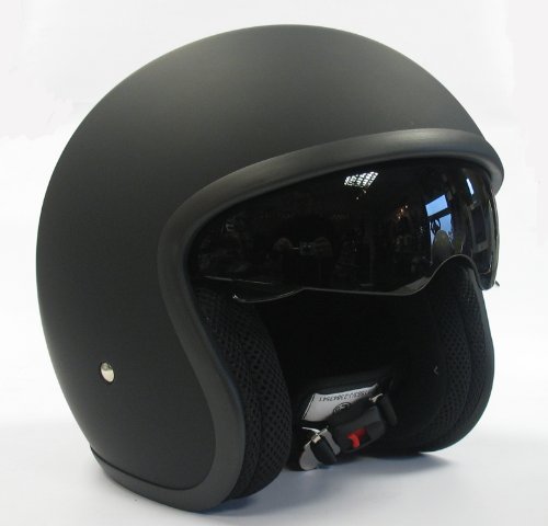 Viper RS-V06 - Casco abierto con visera desplegable, casco de moto, c