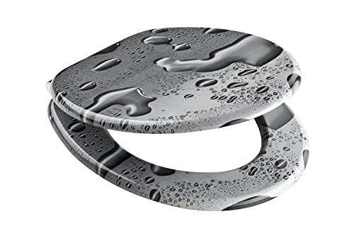 EISL Holzkern WC-Sitz GREY STEEL mit Absenkautomatik, EDRD04SC - 3