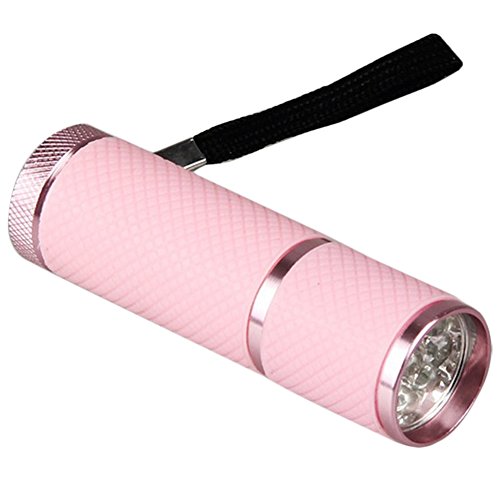 KAIKSO-IN Tragbare Aushärtelampe Taschenlampe 9 LED-Nagel-Trockner für UVgel-Nagellack- - 2