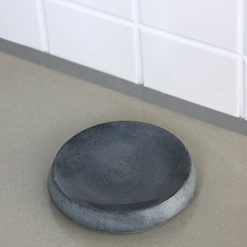 ZONE Seifenschale ARCTIC, Speckstein, grau matt, ca. 12,5 cm D - 2