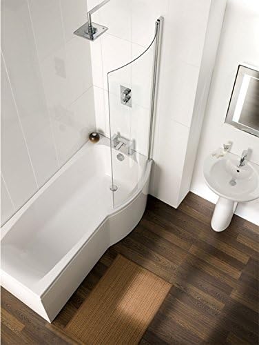 Carron Delta Showerbath | 1700mm x 700mm | All Options Available - Stunning High Quality Bath Perfect for Small to Medium Bathrooms (Matching Shower Screen Only)