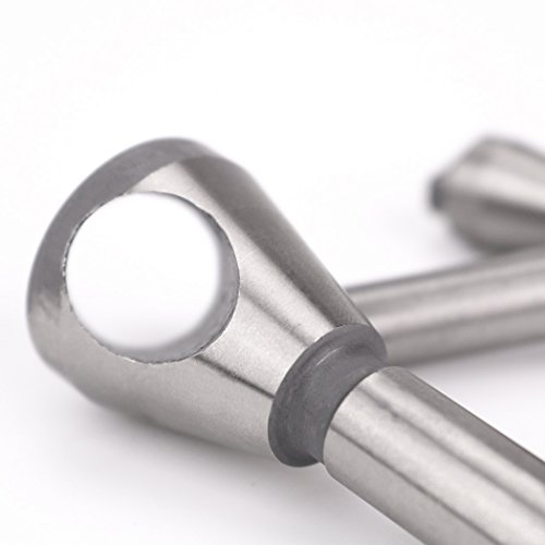 EgoEra® 4 Stück Entgratsenker/ Entgrater bit/ Kegelsenker / Anfasen/ Senker Bohrer Bit Set Tool Set - 6