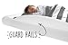 The Shrunks Portable & Inflatable Air Mattress Toddler Travel Bed, 152 x 94 cm
