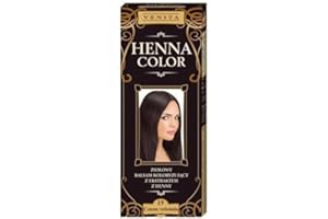 ‎VENITA Henna Color 19 Dunkle Schokolade Haarbalsam Haarfarbe Farbeffekt Naturhaarfärbemittel Henne Öko