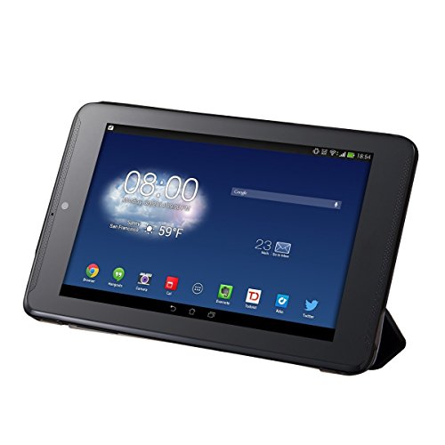 kwmobile Hülle für Asus Fonepad HD 7 ME372CG – Smart Cover Case Tablet Schutzhülle Kunstleder – Ultra Slim Tabletcase Schwarz - 6