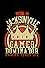 Produktbild Born in Jacksonville Gamer Dominator: RPG JOURNAL I GAMING NOTEBOOK  for Students Online Gamers Videogamers  Hometown Lovers 6x9 inch 120 pages lined ... Diary I Gift for Video Gamers and City Kids,