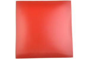 Goma de tenis de mesa premium con excelente adherencia de superficie rápida y precisa (negro + rojo)