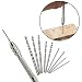 Produktbild TAOtTAO Drill Kit Mini Micro Aluminium Handbohrer mit Keyless Chuck + 10pc Spiralbohrer Rotary (A)