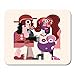 Produktbild AOCCK Gaming Mauspads, Gaming Mouse Pad Picasso Man Dancing Pregnant Woman Modern Abstract Love Adult Belt 11.8"x 9.8" Decor Office Nonslip Rubber Backing Mousepad Mouse Mat