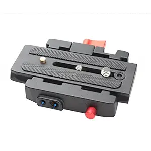 Camrolite Quick Release Clamp Adapter + Qr Plate P200 for Manfrotto 501 500Ah 701Hdv-51002780Mg