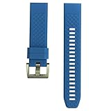Homyl Ersatz Uhrarmband Unisex Silicagel Uhrenarmband Weichgummi Armbanduhr Strap für Garmin Fenix ​​5 Fitness Smartarmband - Messing