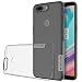 Produktbild Nillkin Nature - Rückwertiges schongehäuse, rutschfest aus TPU-Gel für OnePlus 5T (A5010) - Grau