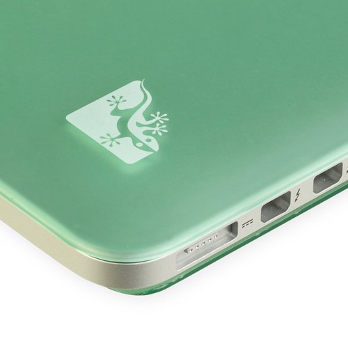 Gecko Macbook Pro Retina 15″ Clip On Case – Grün – trendige Farben / perfekter Schutz in der Farbe grün / green geeignet für MacBook Pro Retina 15,4″ (Typ A1398) - 5