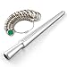 Produktbild 1 Satz Silber Ring Sizer Finger Dimensionierung Juweliere Messstab Metall Finger Ring Manometer eingestellt Dorn US Größe Schmuck Werkzeug Ausrüstung