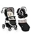 Hauck Lacrosse and Travel System - Stone