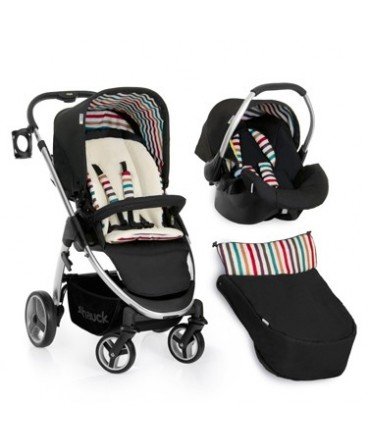 Hauck Lacrosse and Travel System - Stone