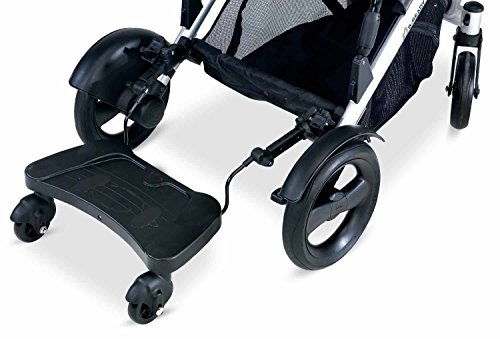 BABYBLUME Kiddyboard Buggyboard Trittbrett Mitfahrbrett Rollbrett für Kinderwagen Buggy Jogger bis 25 Kg - 2