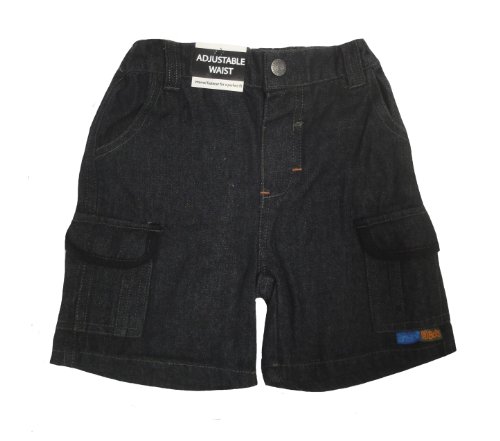 Bright Bots Baby Boy's 2-3 Years Dark Denim Cargo Shorts