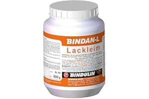 BINDULIN Bindan-L Lackleim inklusive 1 Leimspachtel von E-Com24 (800 Gramm)