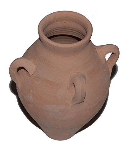 Mini Amphore Terracotta Terrakotta Blumen Aquarium Deko Basteln Floristik Miniamphoren Ablaichplatz - 3