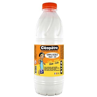 Cleopatre Cléopâtre VI1L Flacon de Colle 1 L Blanc