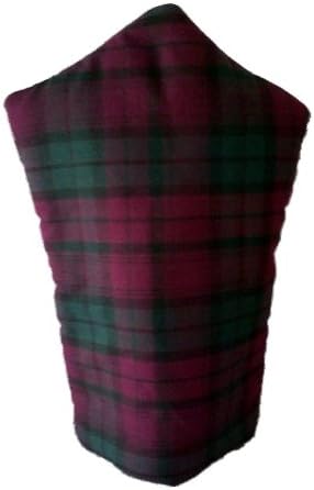 Lindsey Tartan Check Purple and Green Cafetiere Cosy