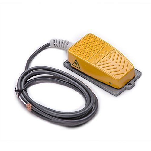 Preisvergleich Produktbild Industrie Fußpedalschalter Fußschalter Trittschalter Fußtaster 10A 250V Tritttaster