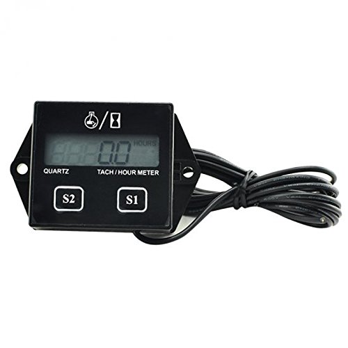 Preisvergleich Produktbild vinmax Zündkerzen Digitaler Motorrad-Tachometer ATV