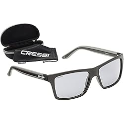 Cressi Rio - Gafas de Sol, Unisex, Adulto, Gris/Gris, Talla Única